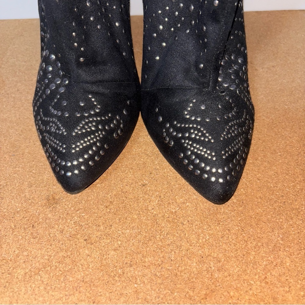 3/$15 Call It Spring Black Studded Ankle Boots Size 7 - Picture 5 of 11